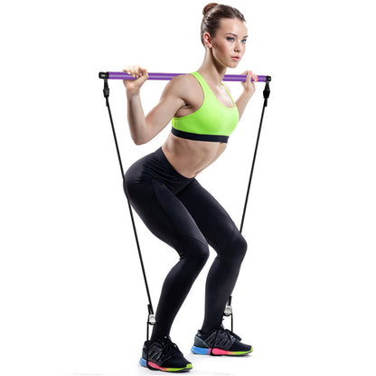 CoreBarPro™ Portable Pilates Bar and Resistance Band