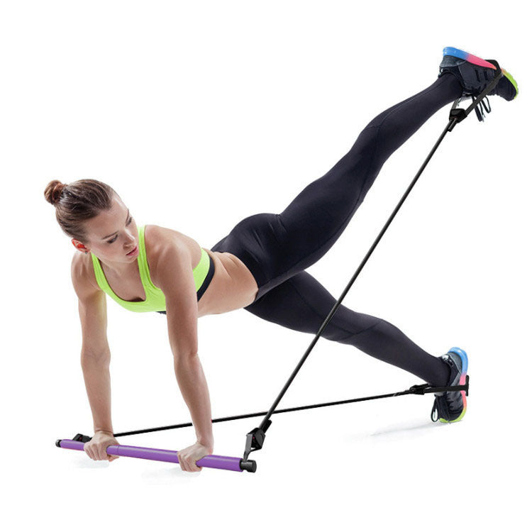 CoreBarPro™ Portable Pilates Bar and Resistance Band