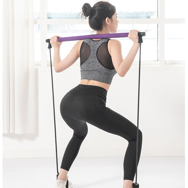 CoreBarPro™ Portable Pilates Bar and Resistance Band