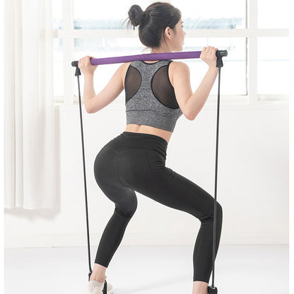 CoreBarPro™ Portable Pilates Bar and Resistance Band